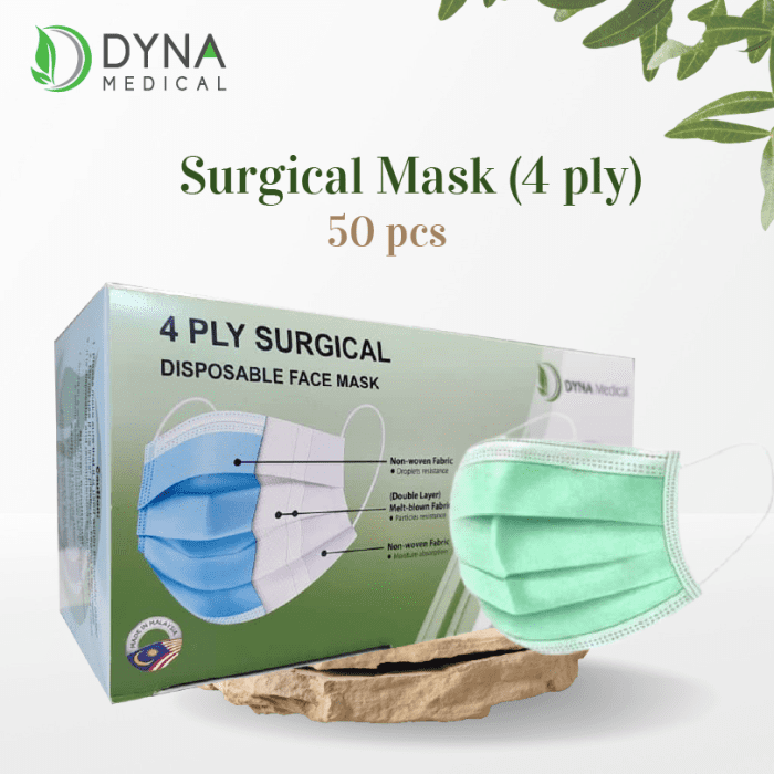 Dyna Medical 4ply Surgical Mask