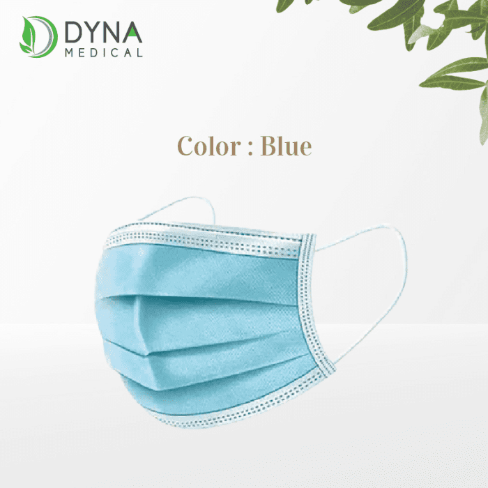 Dyna Medical 4ply Surgical Mask (Blue)